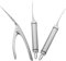 CRILSTYLEO 3Pièces Outils Éplucheurs de Crevettes Acier Inoxydable pour Éplucher et Nettoyer Crevettes Poissons et Volaille Design Ergonomique et Portable
