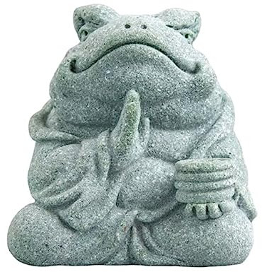 DQZRTUECA Lila Sand Tee Haustier, Tee Haustier Dekoration Sandstein Tierstatue Aquarium Landschaft Home Teetablett Ornamente 6 * 5,5 * 6 cm