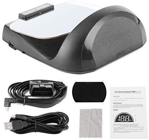 TKSE OBD Projektor, Universal Car Head Up Display High Definition HUD Monitor GPS OBD Dual System Multifunktional