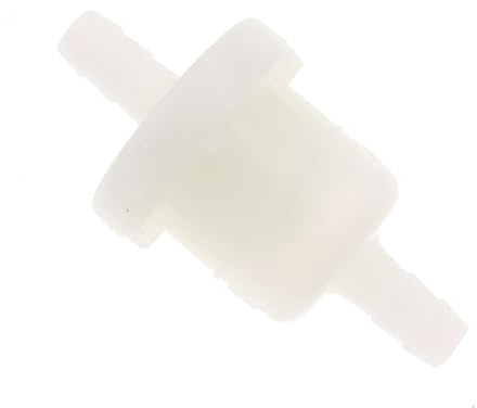 AOLUOER Filtro universal de combustible líquido for gasolina y gas blanco for scooter, motocicleta, moto y moto.