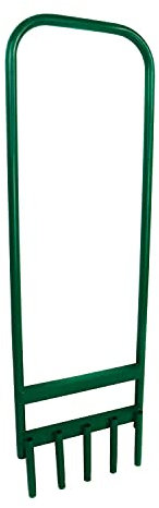 Oypla Hollow Tine 5 Spike Hand Lawn Grass Soil Aerator Outdoor Garden