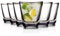Premier Housewares – Vasos de chupito, 5 x 5 x 5 cm