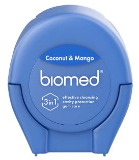 Biomed Tandtråd Mango & Kokos 50 m