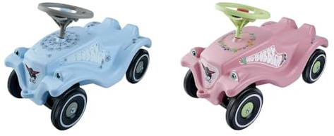 Big-Bobby-Car Classic Blowball - Kinderfahrzeug mit Aufklebern in Pusteblumen Design & Flower - Kinderfahrzeug mit Blumenaufklebern
