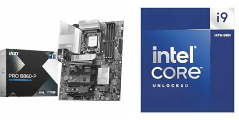 MSI PRO B860-P Mainboard + Intel® Core™ i9-14900K Desktop Processor 24 cores