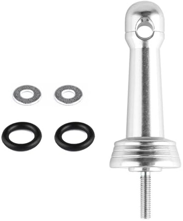 LUOFENG Pesca Ruota Balance Rod Universale Alluminio Mulinello Da Pesca Equilibratori Inserimento in/Vite in Stand con Guarnizione Anelli di Gomma
