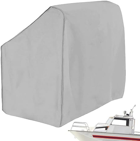Housse pour Console Centrale de Bateau, Housse de Console Centrale étanche 600D de qualité Marine, Toile Polyester Protection Solaire, Accessoires de Bateau pour Bateaux à ConsoleCentrale