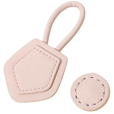 WANYI Leder Knebelverschluss Knebelknöpfe 4 Stück Lederknöpfe DIY Nähen Basteln Zubehör Kunstleder Knöpfe für Strickjacke, Pullover, Windbreaker(Beige)