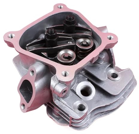 HUTJWYN Conjunto de Culata for cortacésped pequeño de 4 Tiempos GX160, GX200, 5,5 HP, 6,5 HP, GX 160, 200 y 168F
