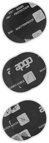 apgo 6x MATTE Hybrid protective glass compatible with Leotec Multisport Wave, flexible nano glass, great replacement for tempered glass, scratch-resistant, full glue