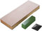 SHARPAL 204N Leather Strop (Genuine Cowhide) L 20cm x W 7.5cm Kit with 54g. Polishing Compound & Angle Guide, Knife Stropping Block for Sharpening & Honing Knives, Straight Razor, Woodcarving Chisels