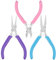 Shynek - Pinzas para joyas, alicates redondos, alicates de punta y alicates de alambre para hacer joyas, reparación de joyas, bobinado de alambre, bricolaje