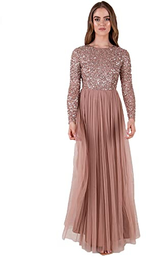 Maya Deluxe Robe de Demoiselle d'honneur Femme
