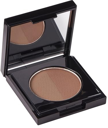 Arches And Halos Duo Luxury Brow Powder - Eyebrow Shaping For Full Thick Arches - Enhancing Natural Finish Mimics Professional Shaping - Boost Eyebrows And Create Perfect Shape - Warm Brown - 0.09 Oz