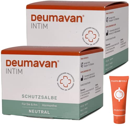 Deumavan intim Schutzsalbe I neutral I 2x 100 ml Sparset I plus PharmaPerle giveaway