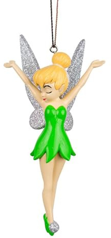Baumschmuck Fee Tinkerbell aus Peter Pan - Weihnachtskugel für Disney Fans, Baumkugel Disney Film, Weihnachtsdeko