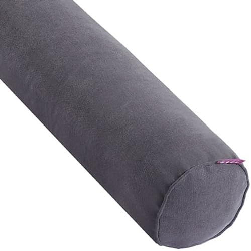 Hoowarm Zylinderförmige Kissen 40/55/100/80cm Weichem Bequemes Rollenkissen mit Reißverschlus Abnehmbar Waschbar Nackenkissen Rohrkissen für Betten und Sofas Yoga(#4,10x60cm/4x23in)