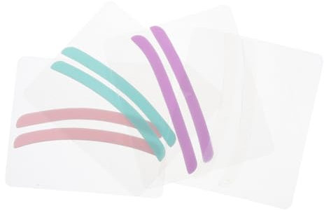 Healvian 4paia Silicone Eye Patches Per Sollevamento e Riutilizzabili e Lavabili Confezione Rosa Per Rughe e Sottili