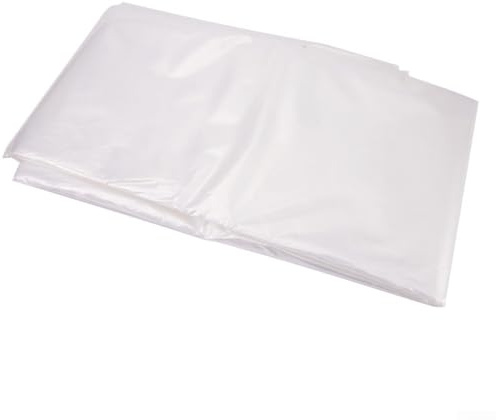 Jotekonoby Cubierta de techo de invernadero de bricolaje, película de polietileno transparente para invernadero, lámina de plástico de polietileno resistente a los rayos UV de 0,04 mm de grosor para