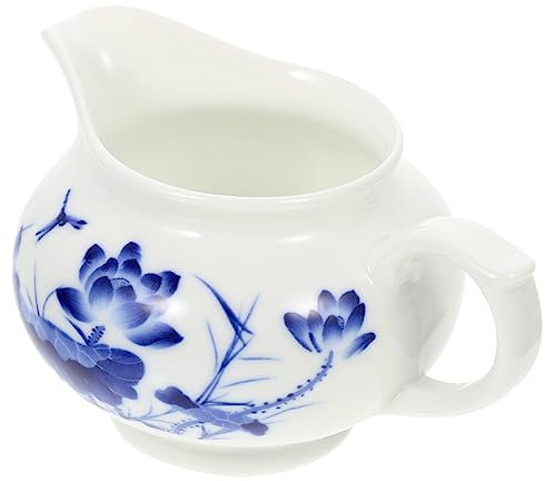 MAGICLULU 2pièces Saucière Porcelaine Bleue Avec Anse Récipient à Sauce Élégant Pour Restaurants Et Services De Restauration Pour Sauces Vinaigrettes Et Condiments