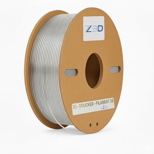 Z3D® ABS+ 2,85mm TRANSPARENT KLAR 1kg 3D Drucker Filament - hochwertig, geringe Schrumpfung, stoßfest & formstabil, hitzebeständig, ideal für technische Teile