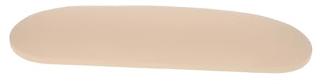 WOONEKY Nagel Handauflage für Maniküre in Beige Pu und Schwamm Material Russischer Minimalistischer Stil Komfortables und Vielseitiges Handkissen für Nageldesign und Profis