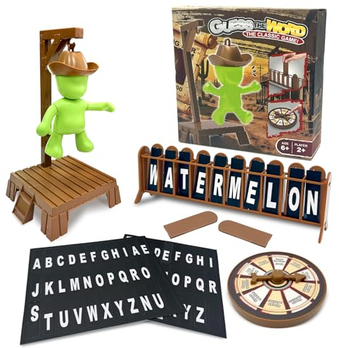 Magnetisches Hangmen Spiel, Ratespiel Erraten Sie das Wort Bevor Hank Zu Tode Hängen, Reisespiel für Kinder und Familien, Unterhaltsame Worträtsel Brettspiele, Kreatives Spielzeug