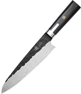 MITSUMOTO SAKARI 21 cm Gyuto Kniv, Kockkniv i S301 Pulverstål