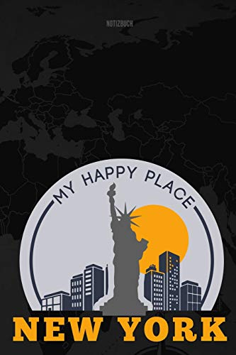 New York Reisetagebuch: A5 Notizheft für deinen Urlaub in USAi; Reisebuch, Notizbuch, Tagebuch für dich selbst zum Listen, Notizen, Checklisten Schreiben oder als Reisegeschenk