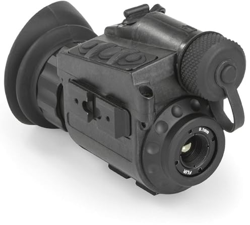 FLIR Breach PTQ136 Thermal Imaging Monocular, 320 x 256 Boson Core, 60Hz Refresh Rate, 1-4x Digital Zoom, IP67 Waterproof, Helmet Mountable Tactical Thermal Vision for Law Enforcement and Hunting