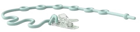 Stroller Toy Straps - Sicherheits-Silikon-Clips, leichte Ba-by Pacifier & Toy Holder Straps für Auto, Seat Stroller Crib Travel | Safe Anti-Drop Ba-Zubehör für Flaschen Teethers Ba