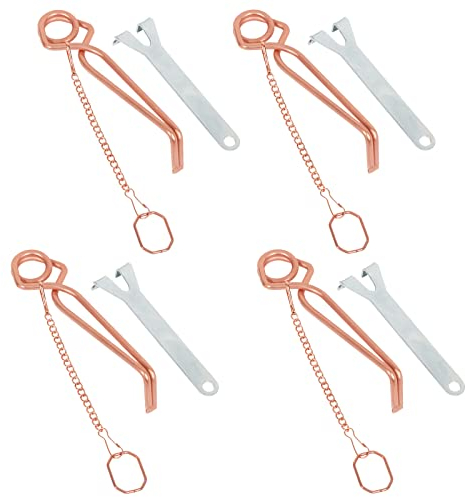 Signstek – Juego de 4 trampas para topos - Trampa para ratones