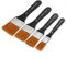 4 pezzi acquerello acrilico pennello piatto ampio set per artisti che dipingono, ampio set di pennelli acrilici per colori ad olio smalto vernice pennelli per pittura a olio 20/30/40/50mm