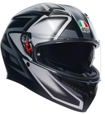 AGV K3 E2206 MPLK Compound Matt Black/Grey S