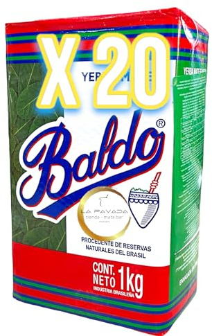 BALDO - Yerba Mate P.U.1 - PACK 20 un x 1kg