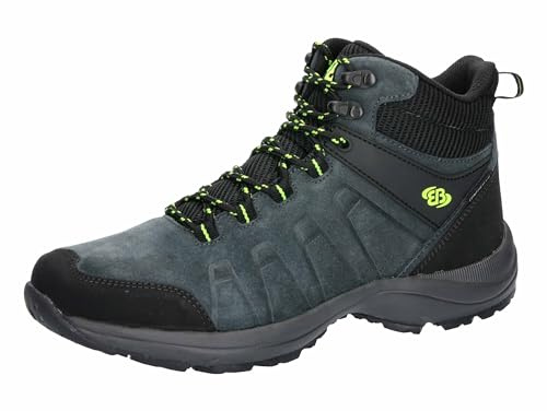 Brütting Unisex Mount Harvard High Trekkingsstövlar, antracit/citron, 43 EU, Antracit citron, 43 EU