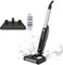 YUGUPAM Aspirateur Laveur sans Fil 2 en 1, Aspirateur Balai Électrique Léger avec Nettoyage Automatique, Écran LED, Réservoirs d'eau Doubles 0.75L, Idéal pour Saletés Collantes et Sols Durs