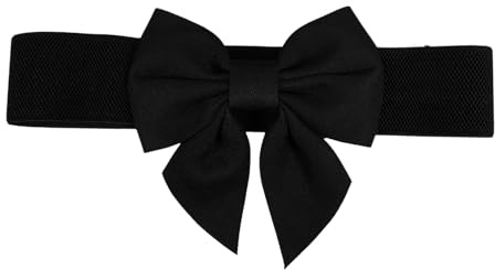 Yardenfun Cintura Elastica Da Donna Larga Cintura in Vita Elastica Fiocco in Vita Decorativa