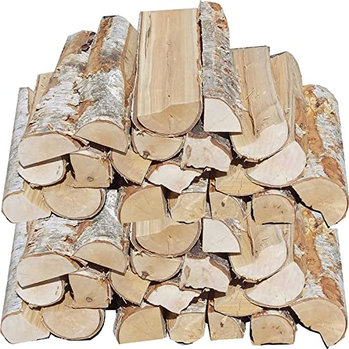 30 Kg Kaminholz Brennholz Feuerholz Grillholz Pizzaofenholz Birke trocken 33 cm Länge