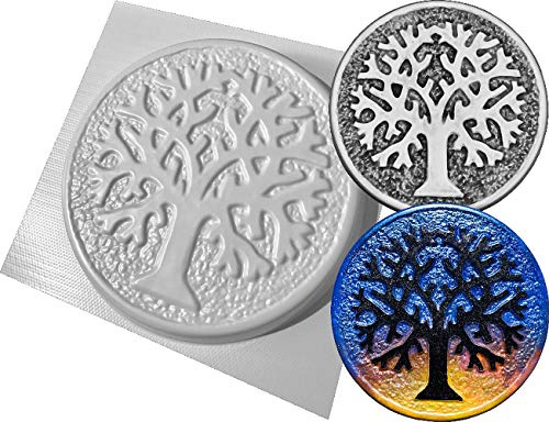 dennycraftmoulds Make Tree Of Life Stepping Stones with this ABS Concrete Garden Mould