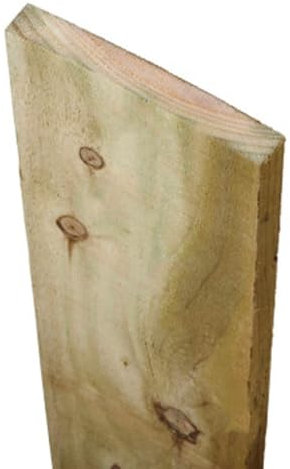 Treated Timber Gravel Board Wooden Fencing Sawn UC3 Treatment 150mm x 22mm x 1.2m (6x1 Inch x 4 ft) Pack of 5