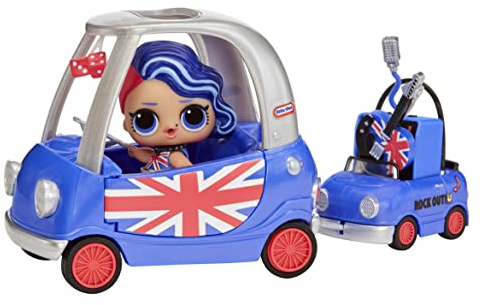 L.O.L. Surprise! OMG House of Surprises Serie - Spielset mit Modepuppe und 8 Überraschungen - Lil Music Tour mit Cheeky Babe - Interaktive Möbel, Mode und Accessoires - Geschenk für Kinder ab 4 Jahren