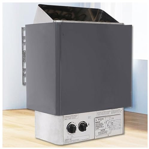 MKYOKO Stufa per Sauna con regolatore Interno Stufa elettrica per Sauna umida e secca 200V Stufa a Secco con Controllo termostatico e Timer,8KW