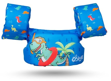 OSHYLE Braccioli di Sicurezza per Piscina Galleggiante per Nuoto Accessori per Bambini con Motivo Cartone Animato, ausilio per Imparare a Nuotare, Galleggiante (DDN)