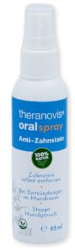 theranovis Oral Spray 65 ml – Natürliches Mundspray zum Entfernen von Zahnstein und zur täglichen Mundhygiene