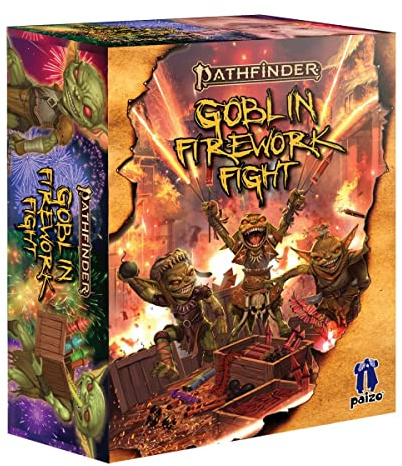 Pathfinder Goblin Firework Fight - Fast-Paced Party Board Game for 2-6 Players Ages 14+ - Quick 15-30 Minute Gameplay