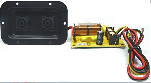 A LASE Compatible Aftermarket Replacement 2-Way Passive Crossover for Yamaha Speaker S115V, S112V w Speakon Plate.