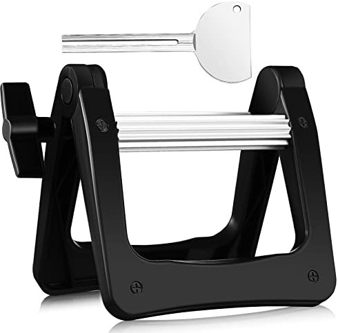 Healifty 1 Set Estrusore Spremi Tinture Per Da Salone Strumenti Domestici Spremi Dentifricio Multistrumenti Colore Spremi Tubo Di Pigmento Bambino Metallo Chiave Lega Di Alluminio