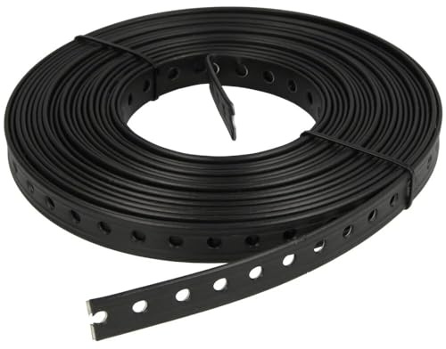 HEIMWERK global Lochband Montagelochband Montageband kunststoffummantelt 19 mm 10m