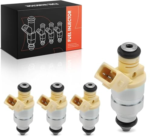 Frankberg 4x Einspritzventil Einspritzdüse Injektor Kompatibel mit M.i.n.i R50 R53 Cooper 1.6L 2001-2006 M.i.n.i R50 R53 Cooper S 1.6L 2002-2006 Replace# 13537572995